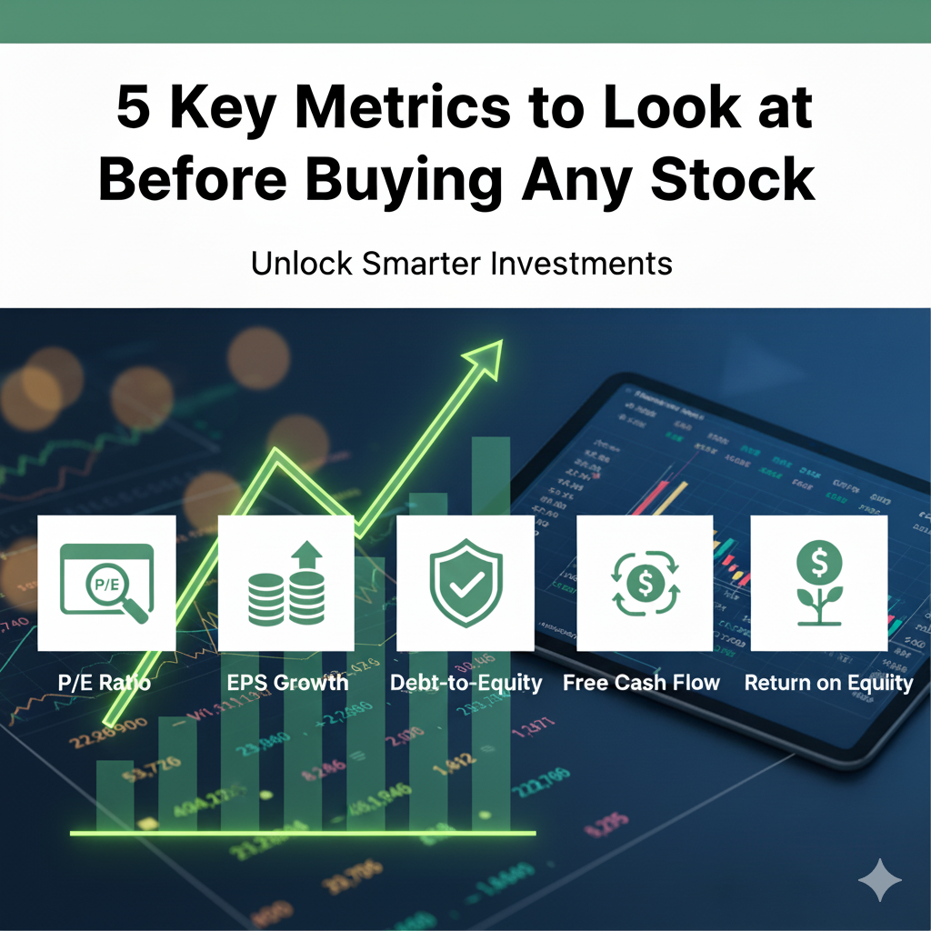 5 Key Metrics to Look at Before Buying Any Stock